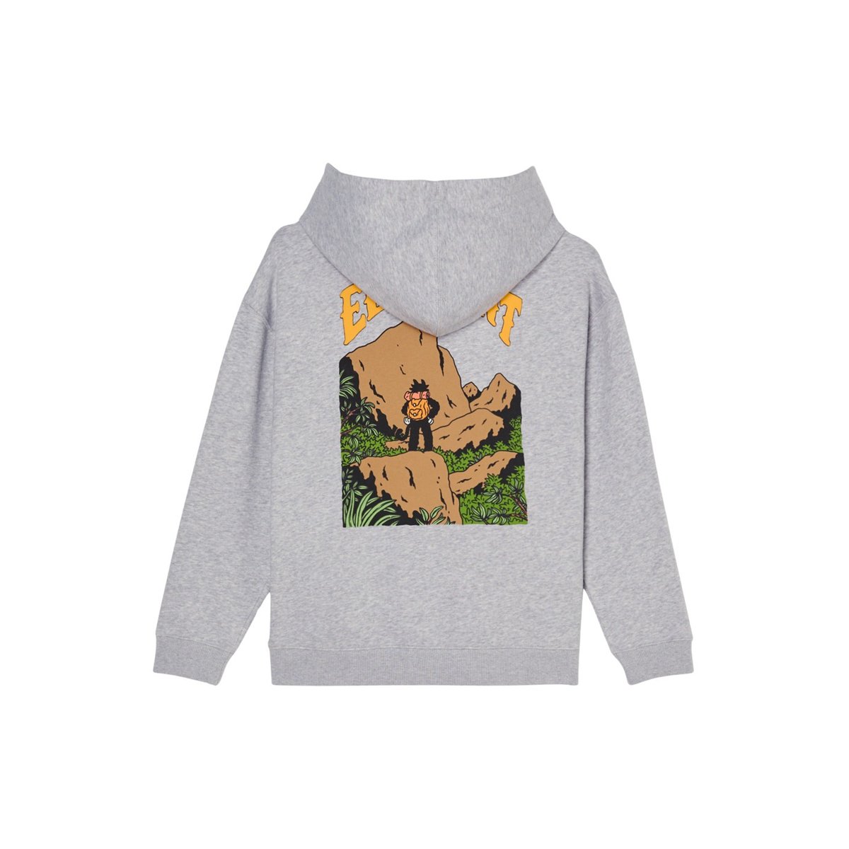 Sweat capuche SUMMIT gris mid grey heather, ELEMENT