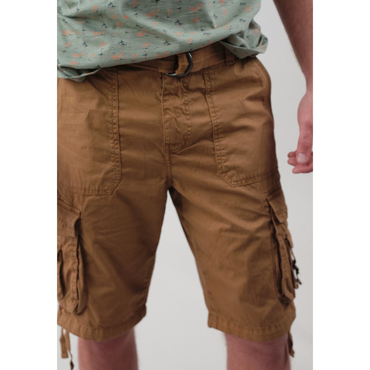 Bermuda casual HEAVEN camel, DEELUXE