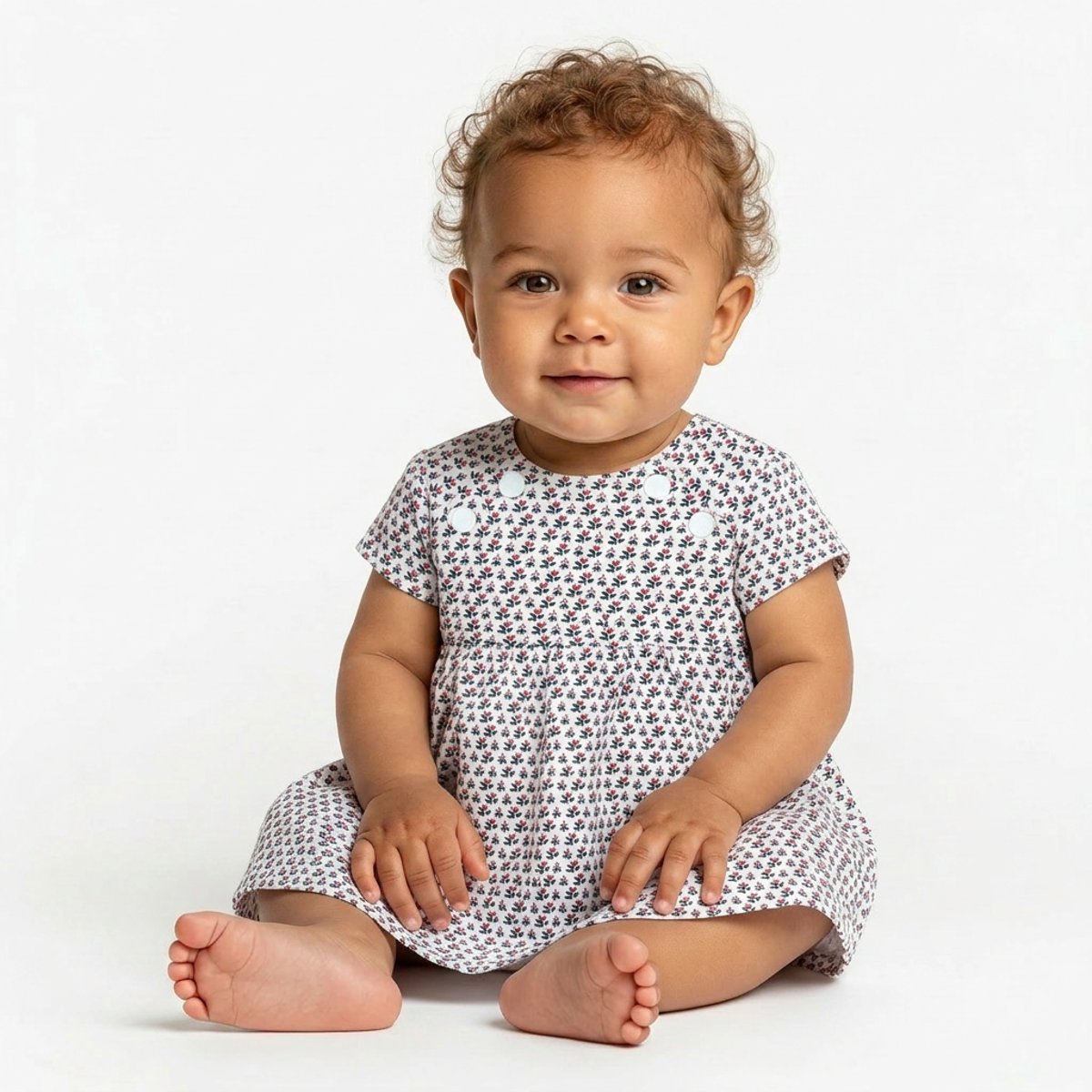 Robe bébé - Très bon état blanc, PETIT BATEAU