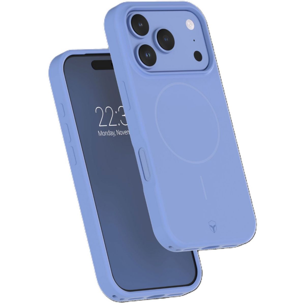 Coque iPhone 18 Pro /17 Pro Magsafe silicone B couleur unique, FORCE CASE