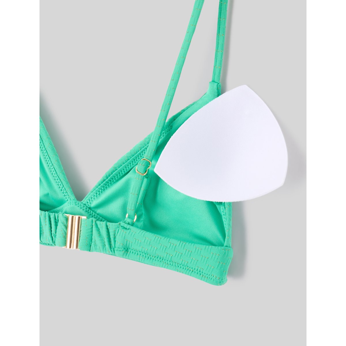Haut de maillot de bain vert, BZB