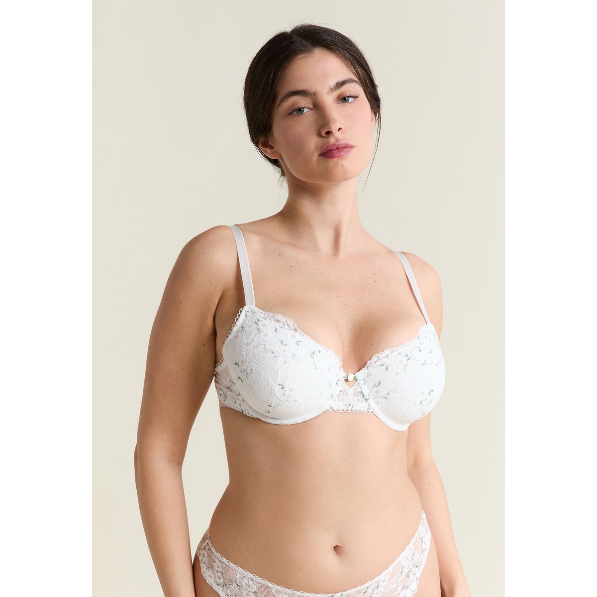 Soutien-gorge N.4 - Le coques fines BOUQUET multicolore, ETAM