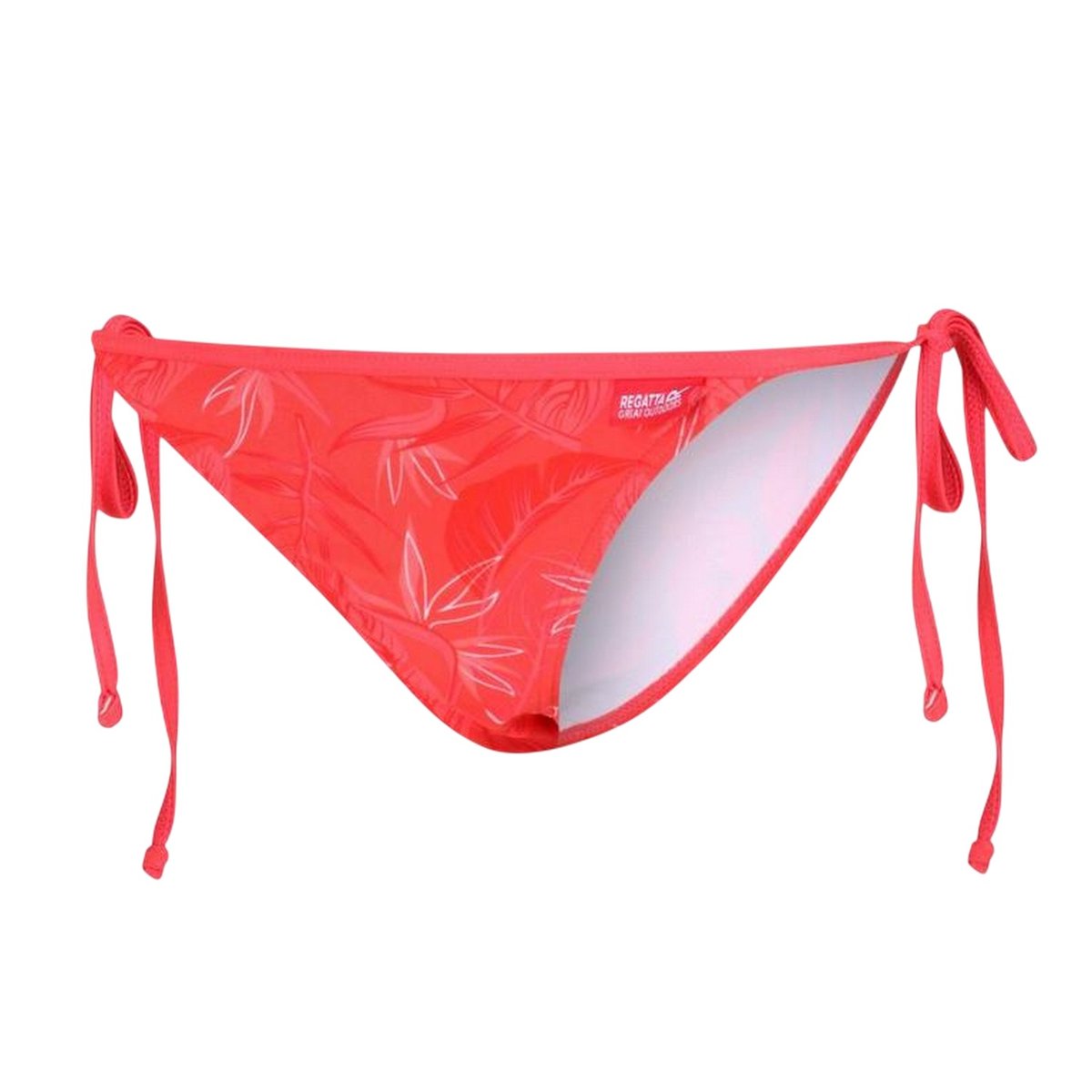 Bas de maillot de bain à nouer motif/style imprimé ACEANA rouge ciel imprimé, REGATTA