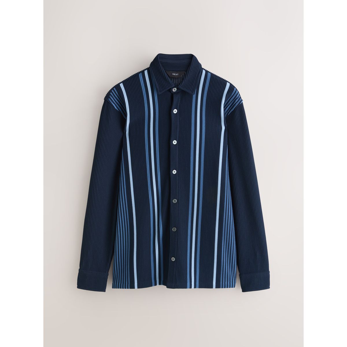 Chemise jersey à manches courtes et rayures bleu marine / blanc, NEXT