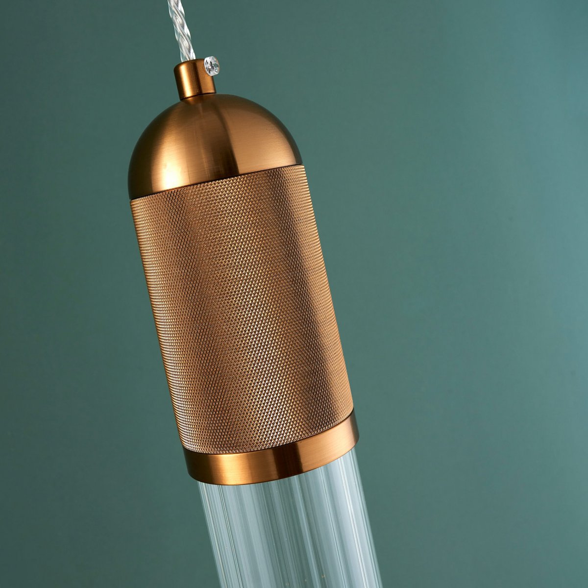 Suspension épurée et raffinée - HITA doré / laiton, KOSILUM