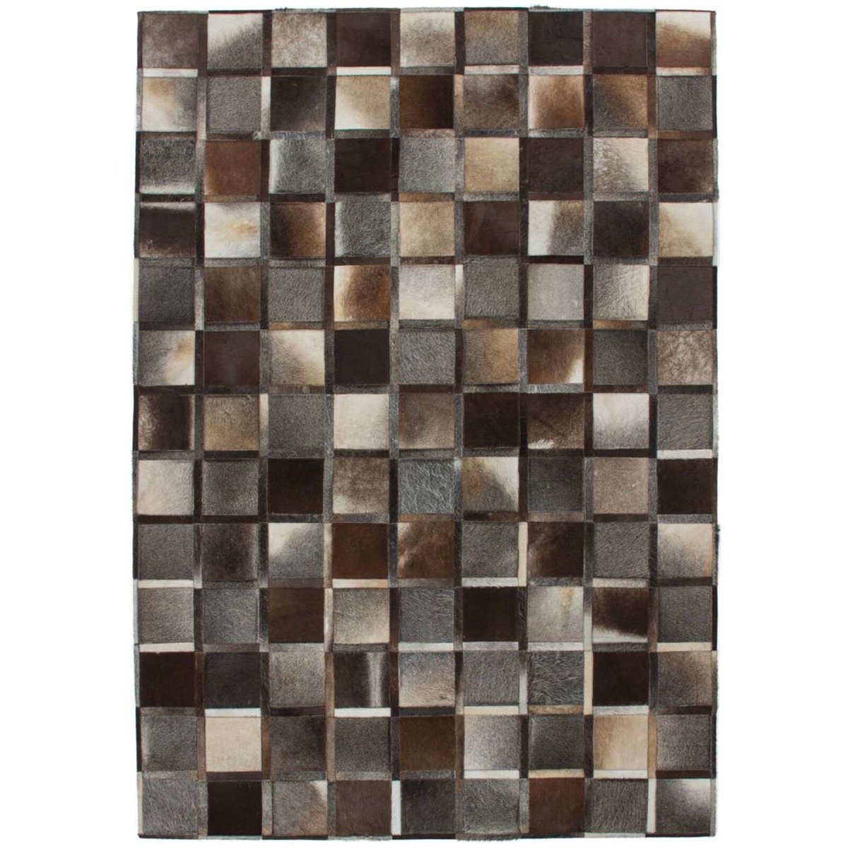 Tapis en cuir fait main, LAVISH marron, ARTE ESPINA