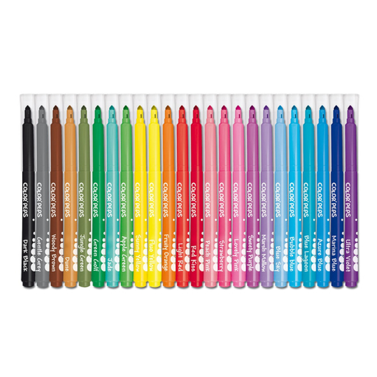 24 Feutres color peps Long life couleur unique, MAPED