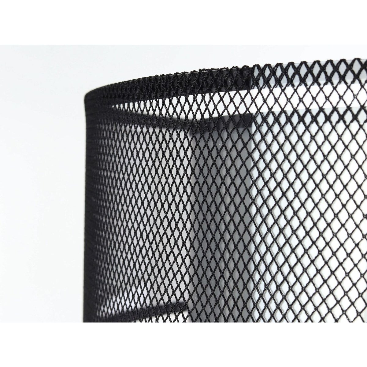 Suspension DUO ÉLÉGANT filet noir et argent satiné et brillant, BPS KONCEPT