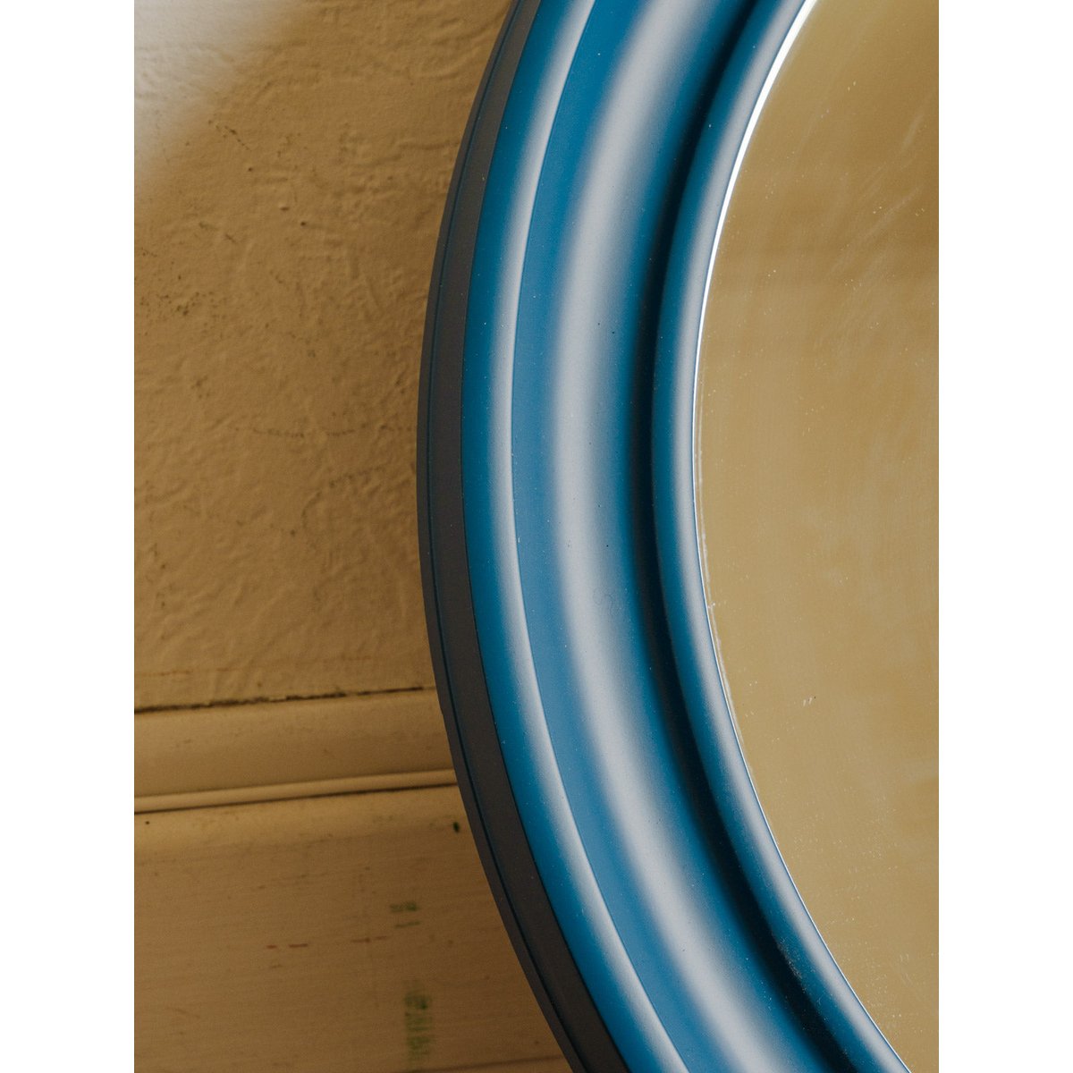 Miroir en fibre de verre bleu Igor N°1181 - Bon état bleu, DEBONGOUT