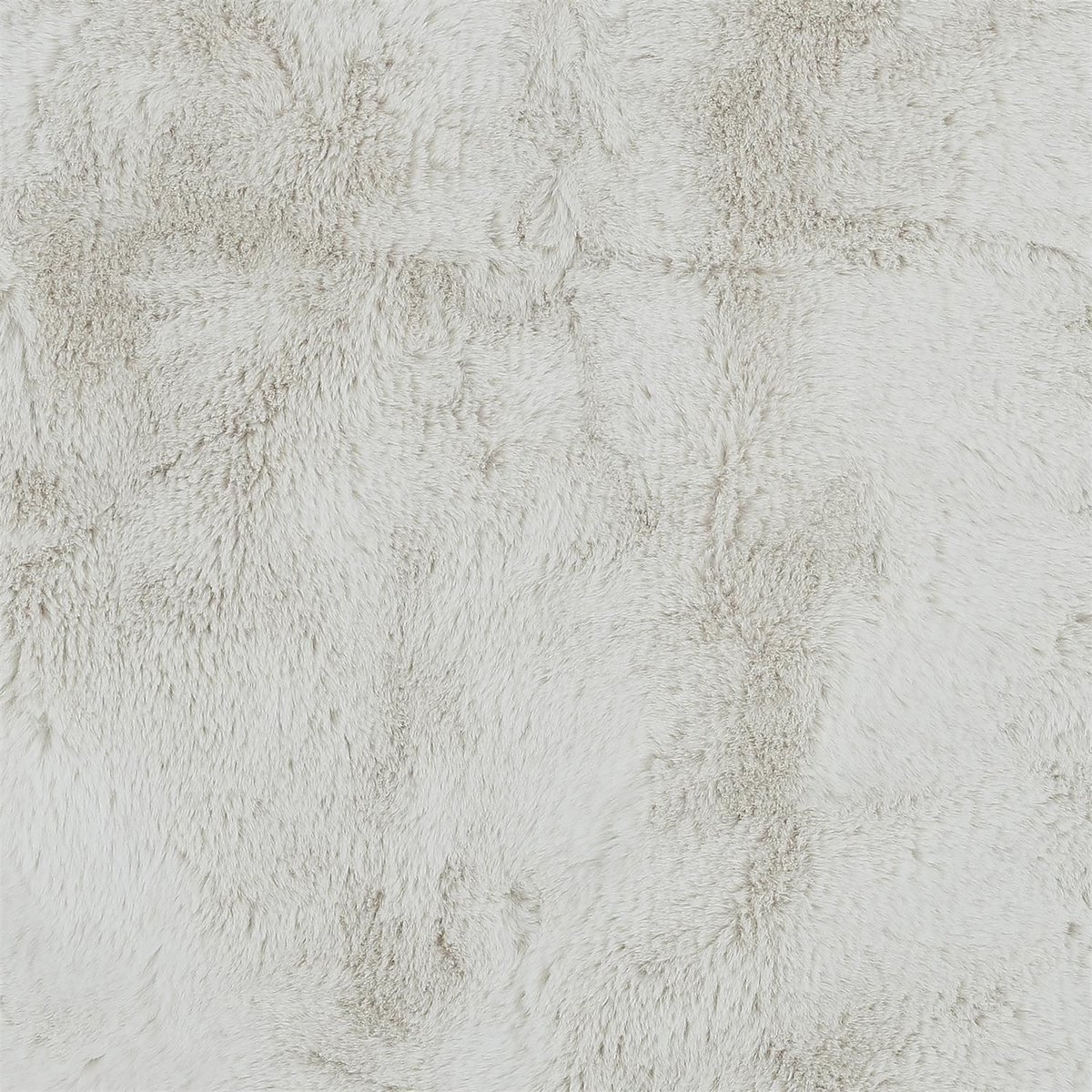 Tapis imitation fourrure poils fins ivoire, THE HOME DECO FACTORY