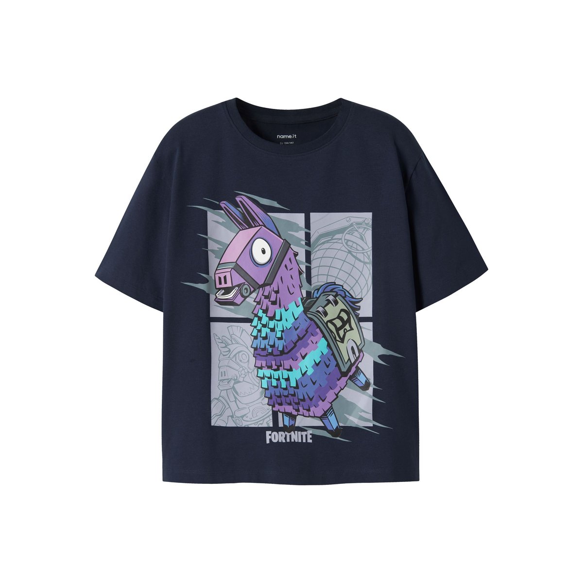 T-Shirt bleu - navy blazer1, NAME IT