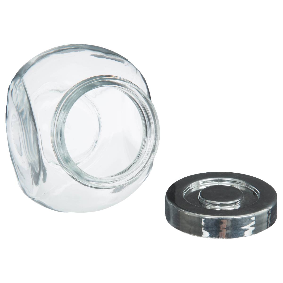 Lot de 4 bocaux à épices NIXO transparent, 5FIVE SIMPLY SMART