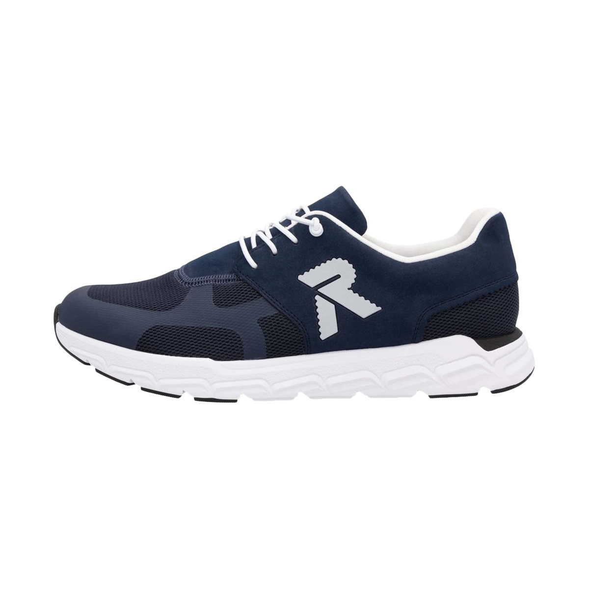 Basket Cuir Namur bleu, RIEKER