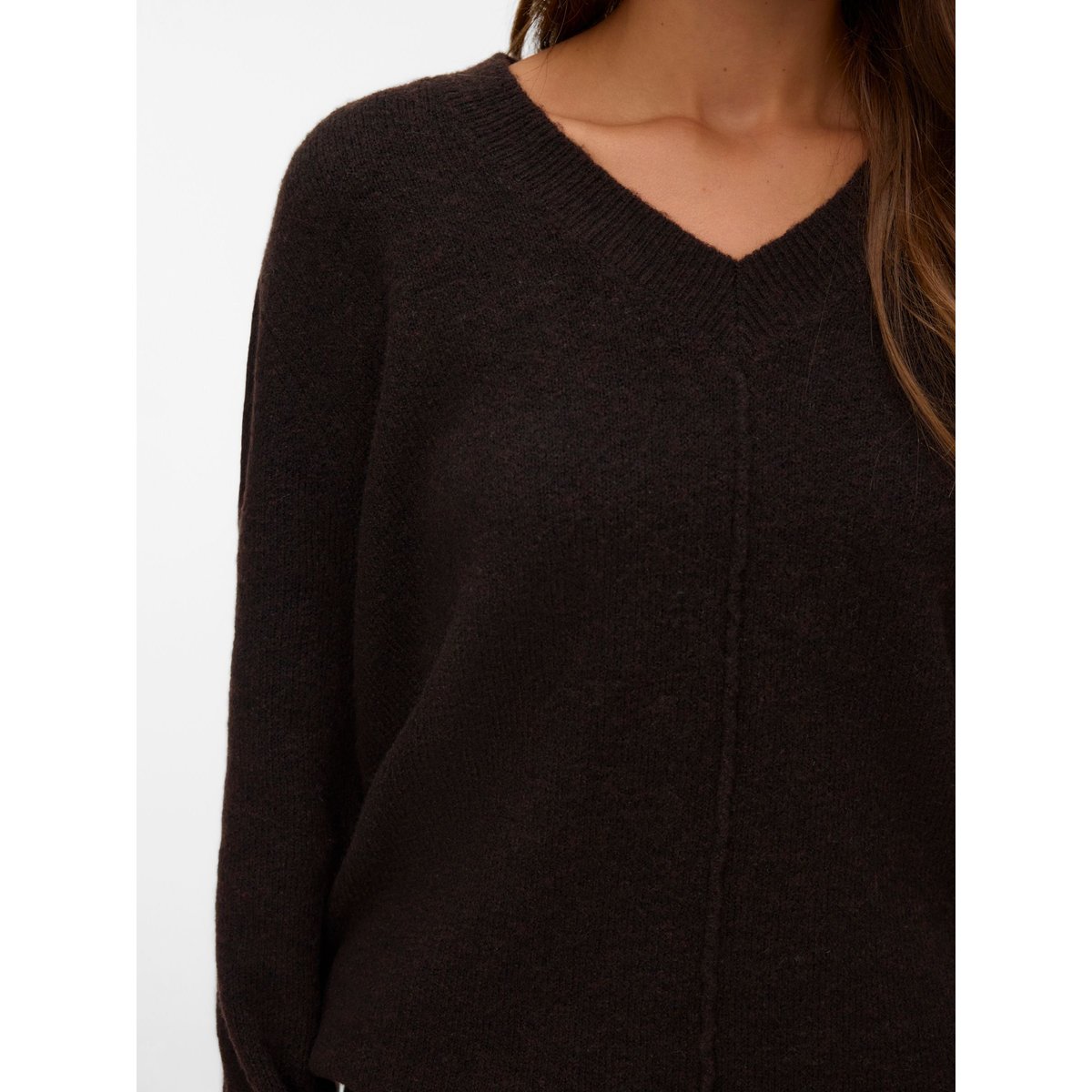 Pull marron - chocolate torte 1, VERO MODA