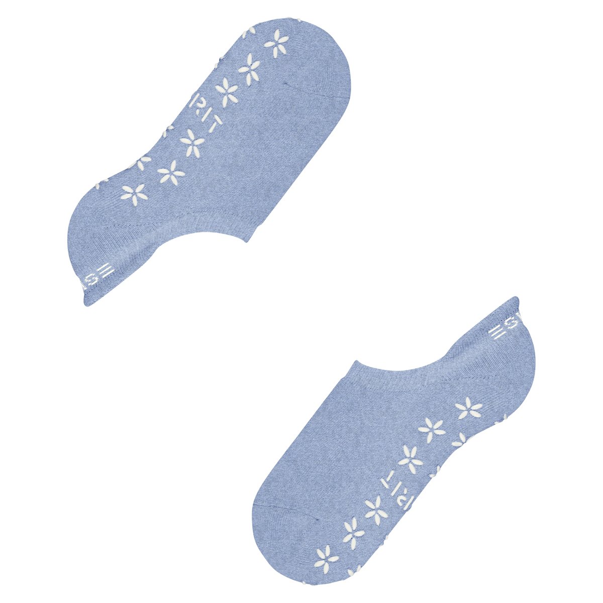Chaussettes à picots Home Opaque jeans mel. (6458), ESPRIT