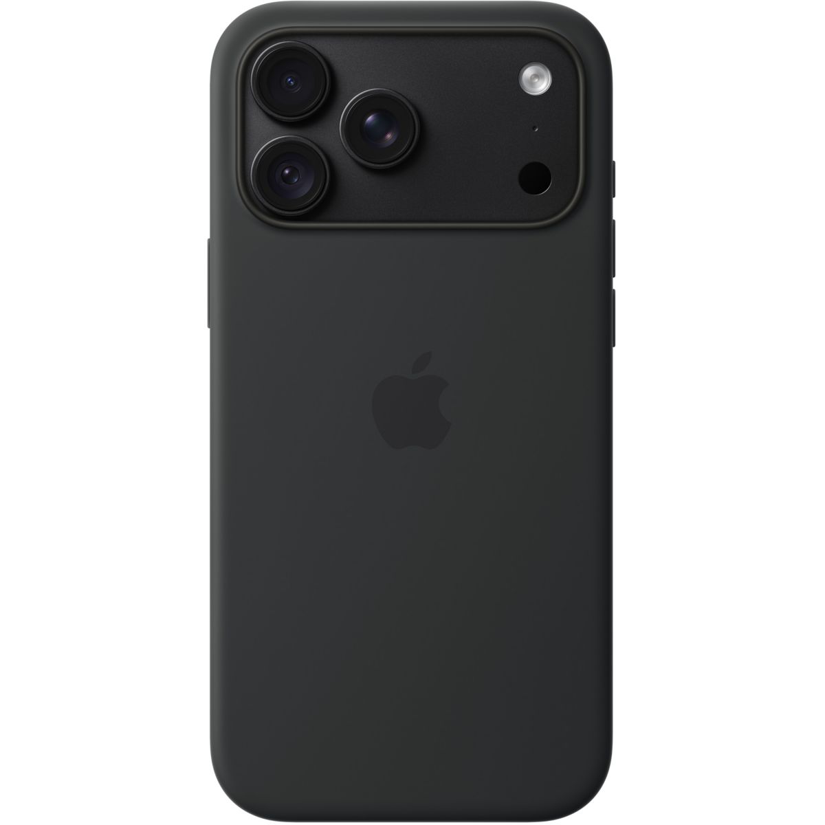 Coque iPhone 18 Pro Max Magsafe Noir Silicone couleur unique, APPLE