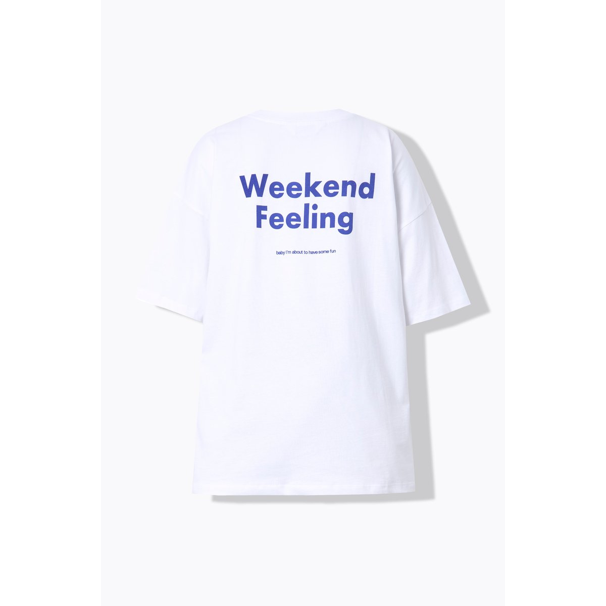T-shirt pour homme, oversized blanc neige, STUDIO UNTOLD