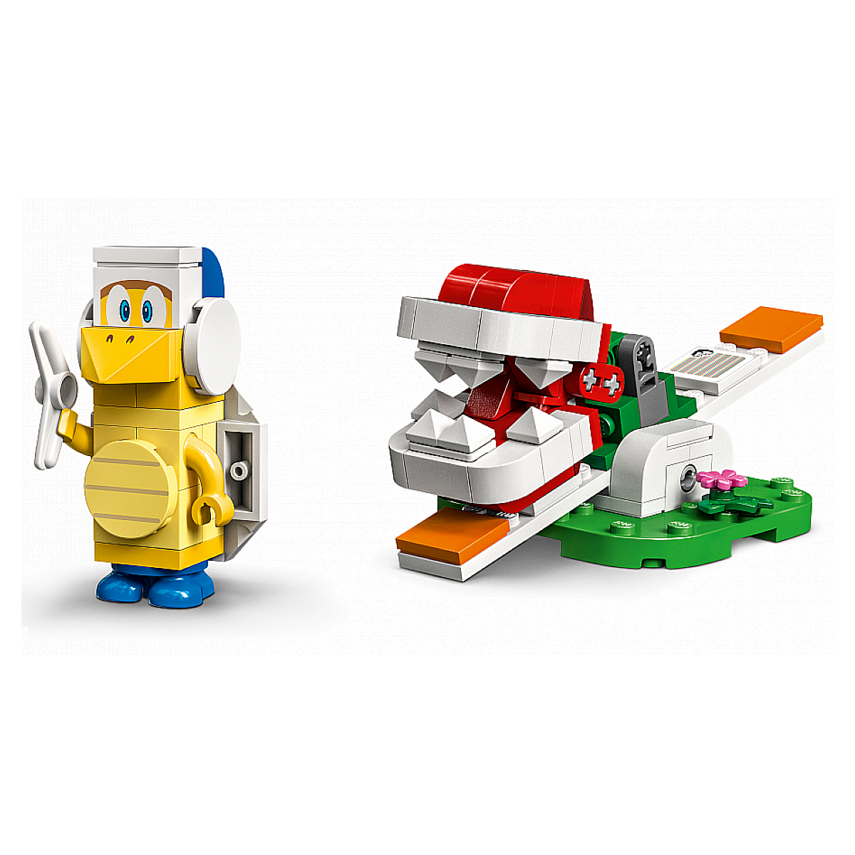 71409 Ensemble dextension le defi du maxi-spike sur un nuage multicolore, LEGO