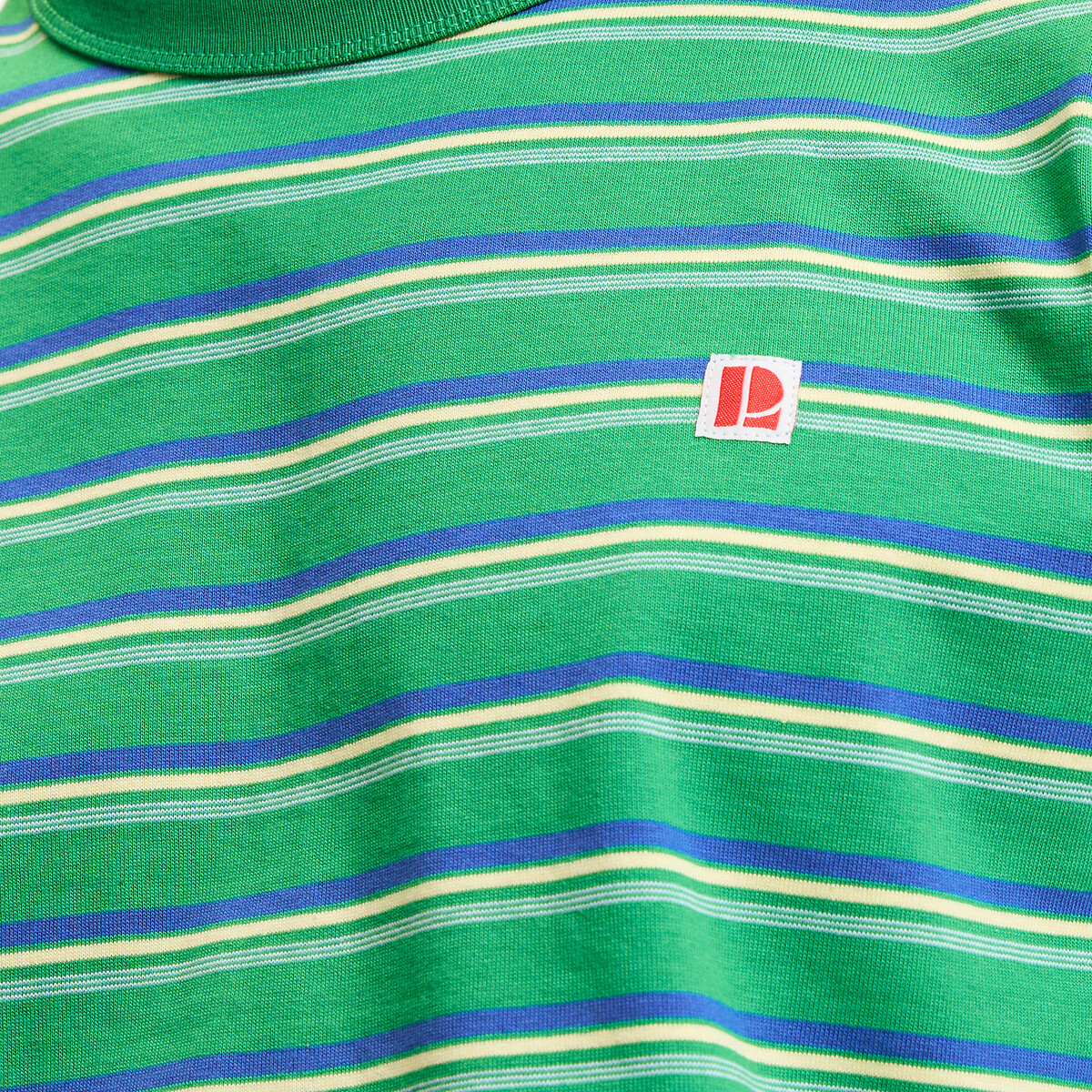 T-shirt fit boxy à rayures rayé vert, LA REDOUTE COLLECTIONS