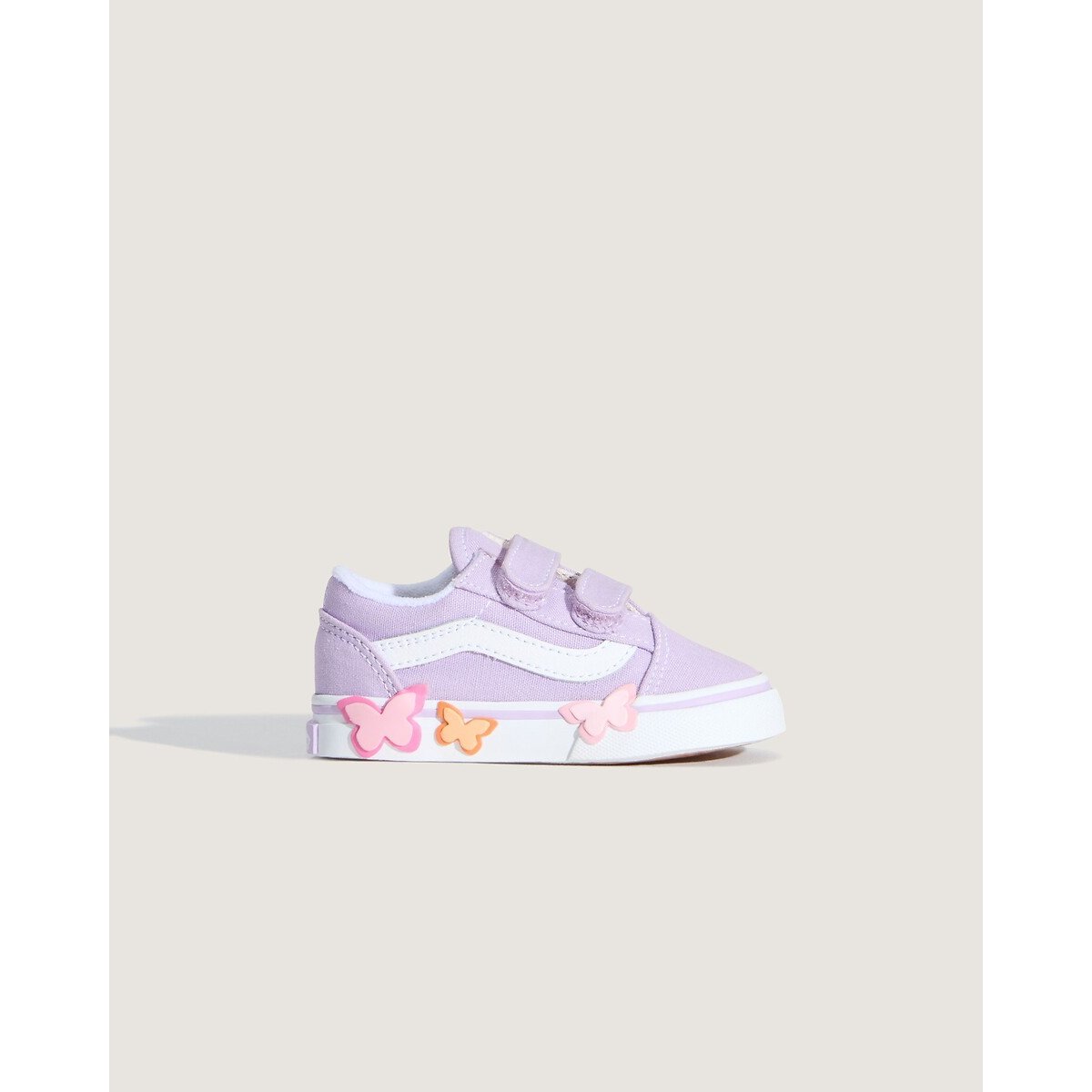 Baskets à scratchs OLD SKOOL V parme, VANS