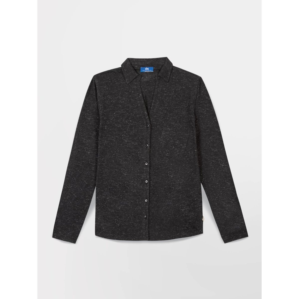 Chemise manches longues ADINACHE29024 noir, TBS
