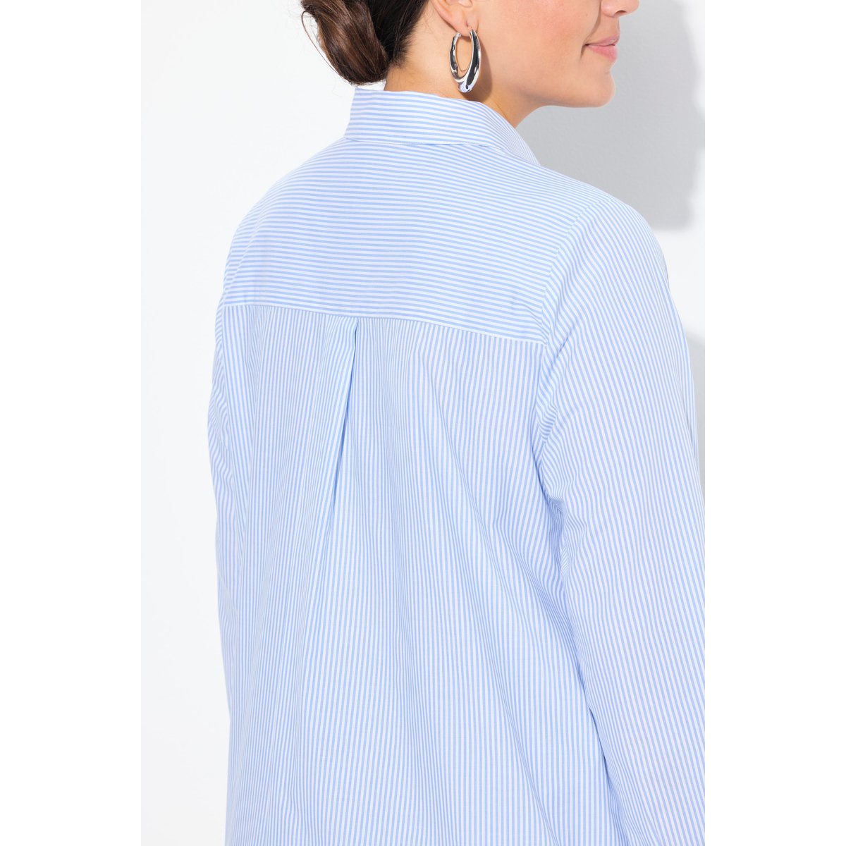 Chemisier rayé bleu clair, ULLA POPKEN