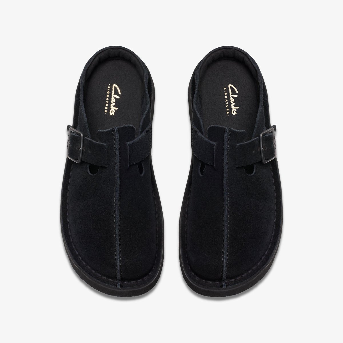 Mules Suède SOLSBURY MULE noir, CLARKS