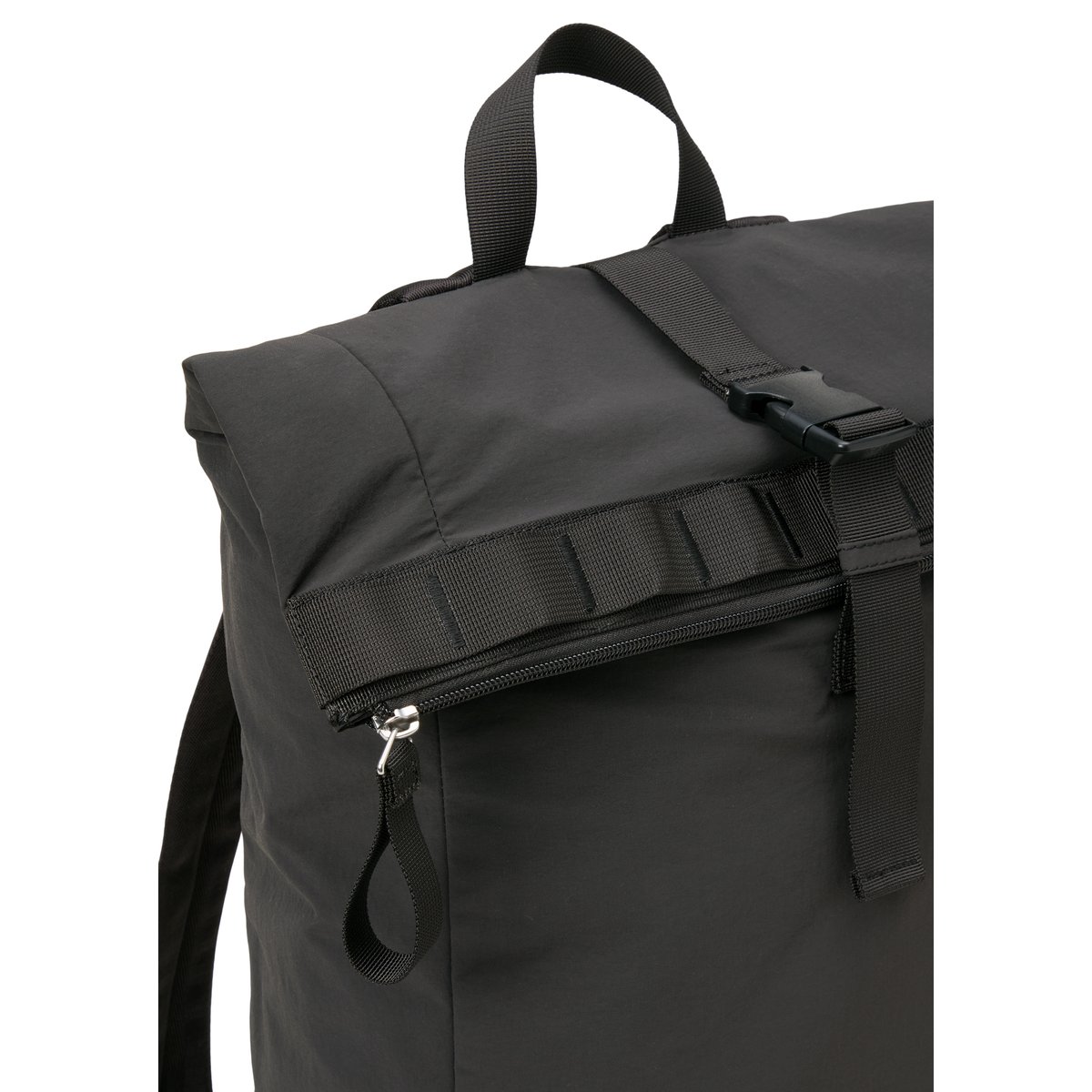 Sac à dos modèle Larry en nylon recyclé hydrofuge gris, MARC O'POLO