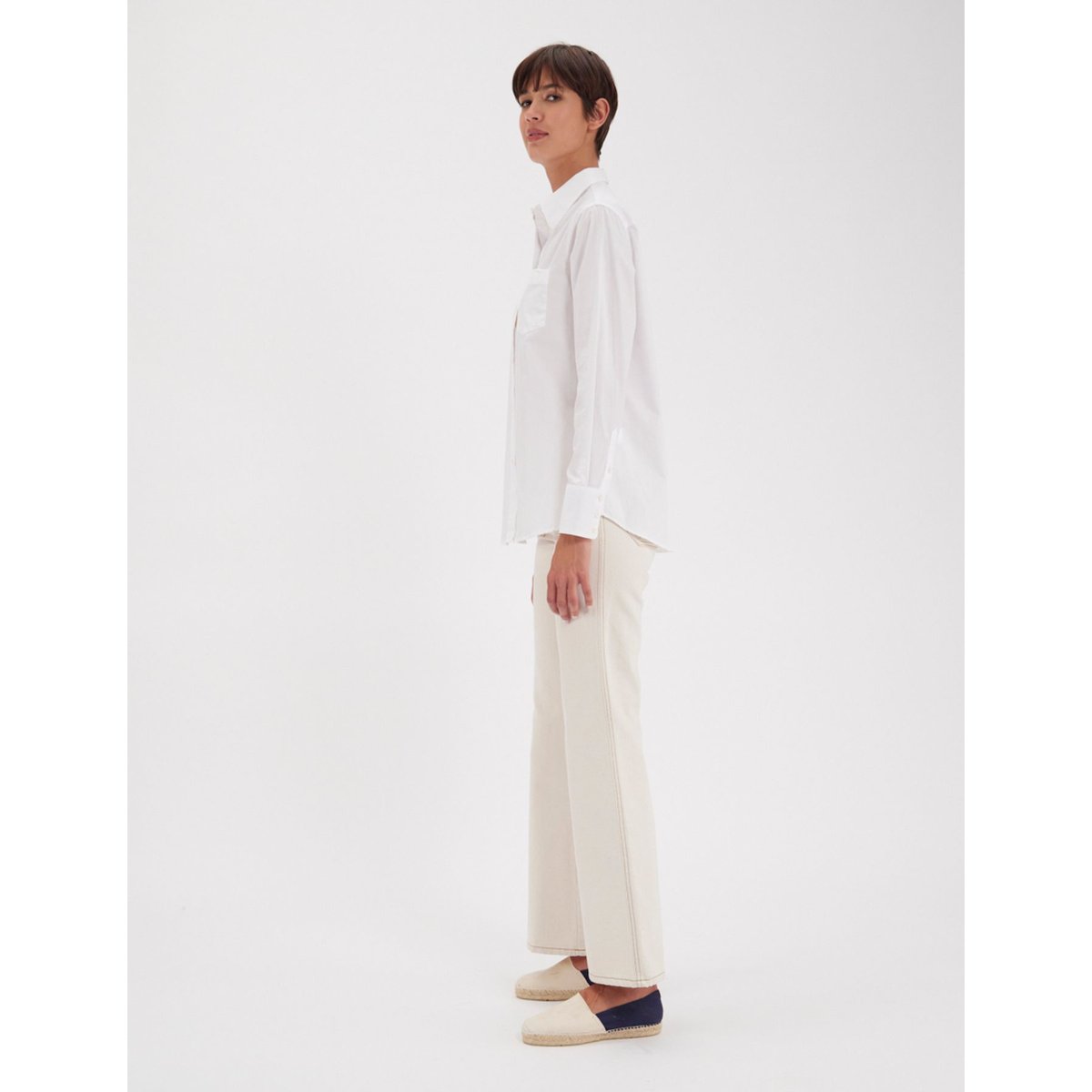 Chemise maureen blanc, INES DE LA FRESSANGE PARIS