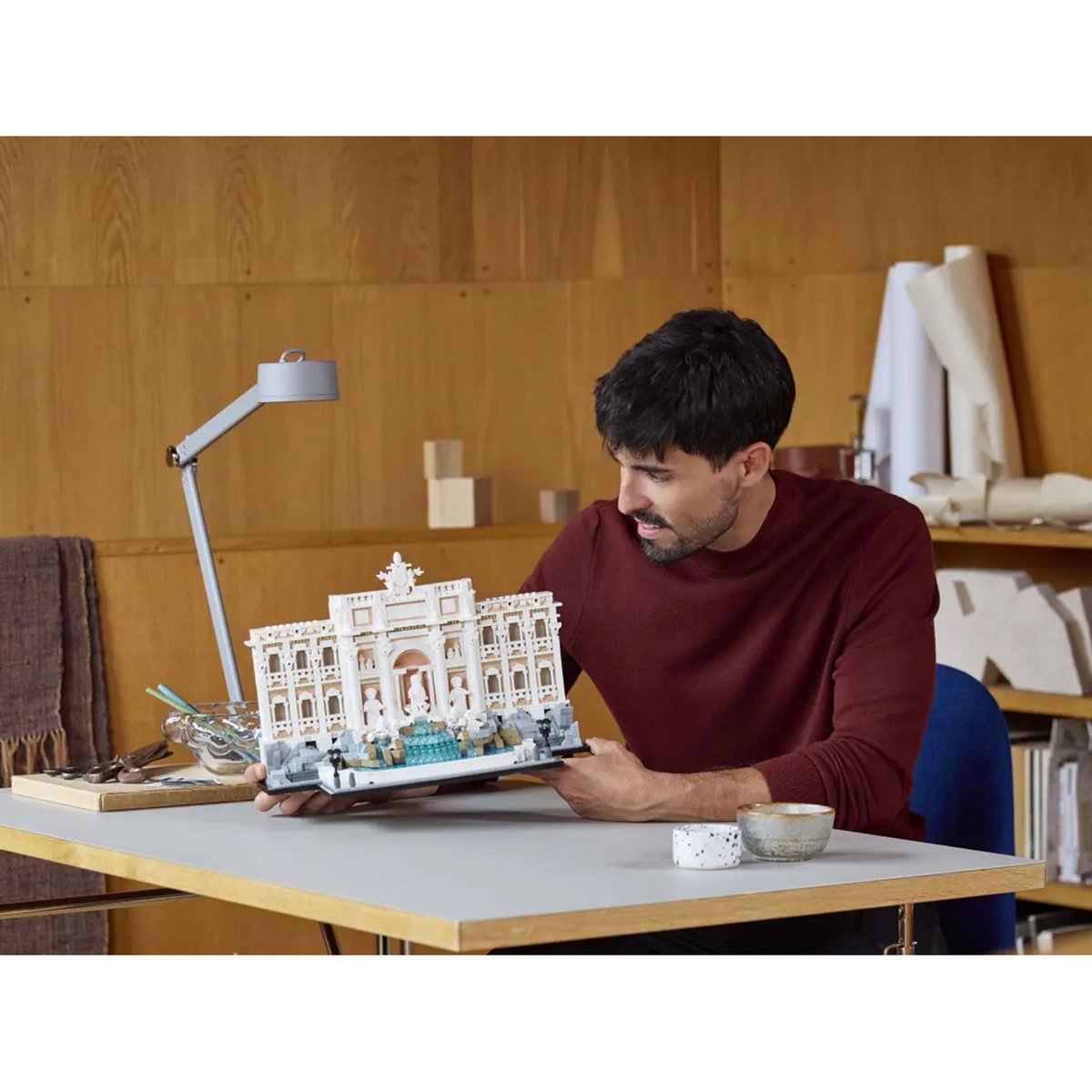 LEGO Architecture : Modèle de la Fontaine de Trevi - 21062 à Construire multicolore, LEGO