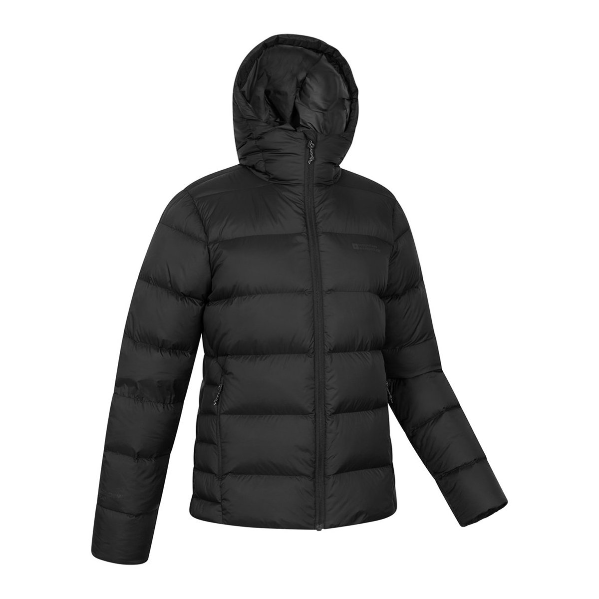 Veste rembourrée pliable STRATUS noir, MOUNTAIN WAREHOUSE