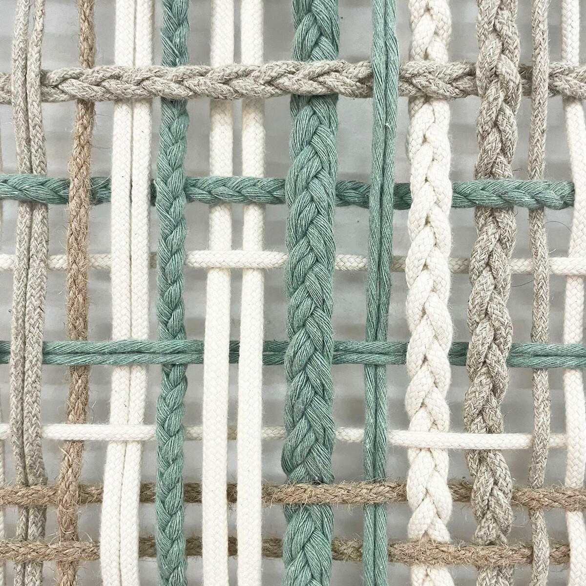 Decoração de parede em macramé Paint by the Cord, MACRAMAR multicolor, MACRAMAR