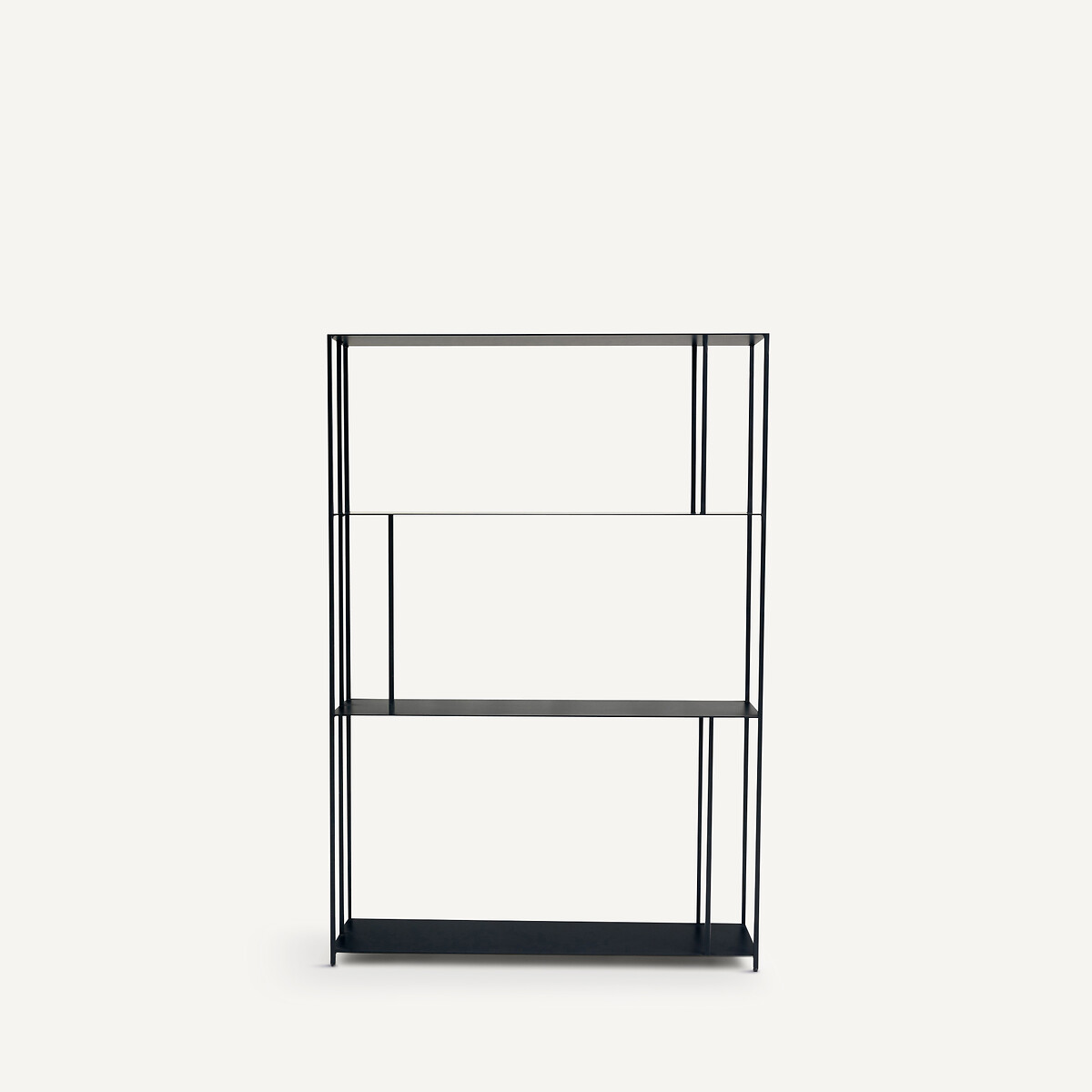 Libreria metallo H117 cm, Parallel XS slim nero , AM.PM