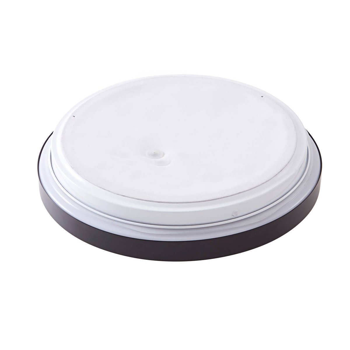 Plafonnier en métal moderneLED, Medon noir, blanc, LINDBY
