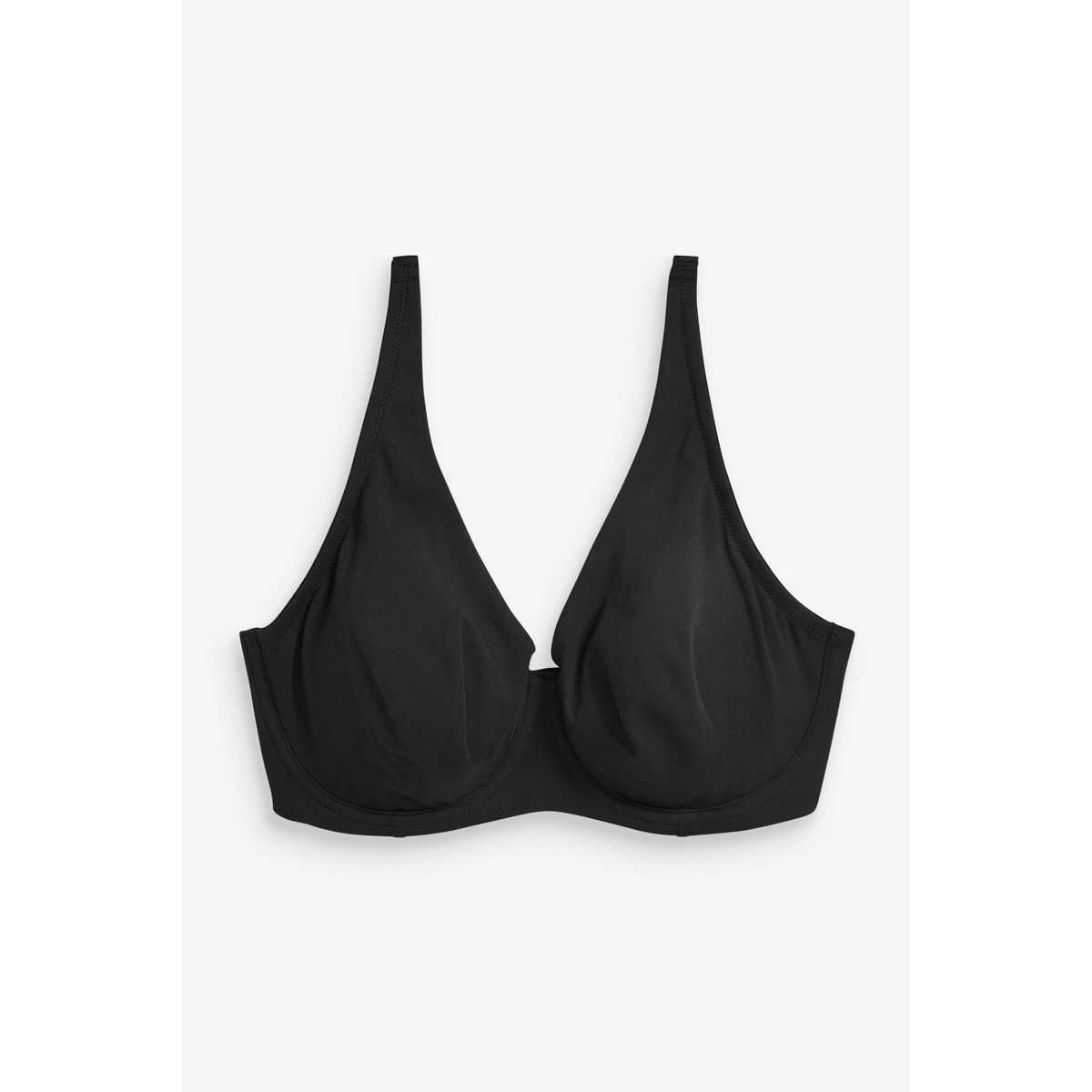 Soutien-gorge en coton mélangé, lot de 3 noir/gris chiné/blanc, NEXT