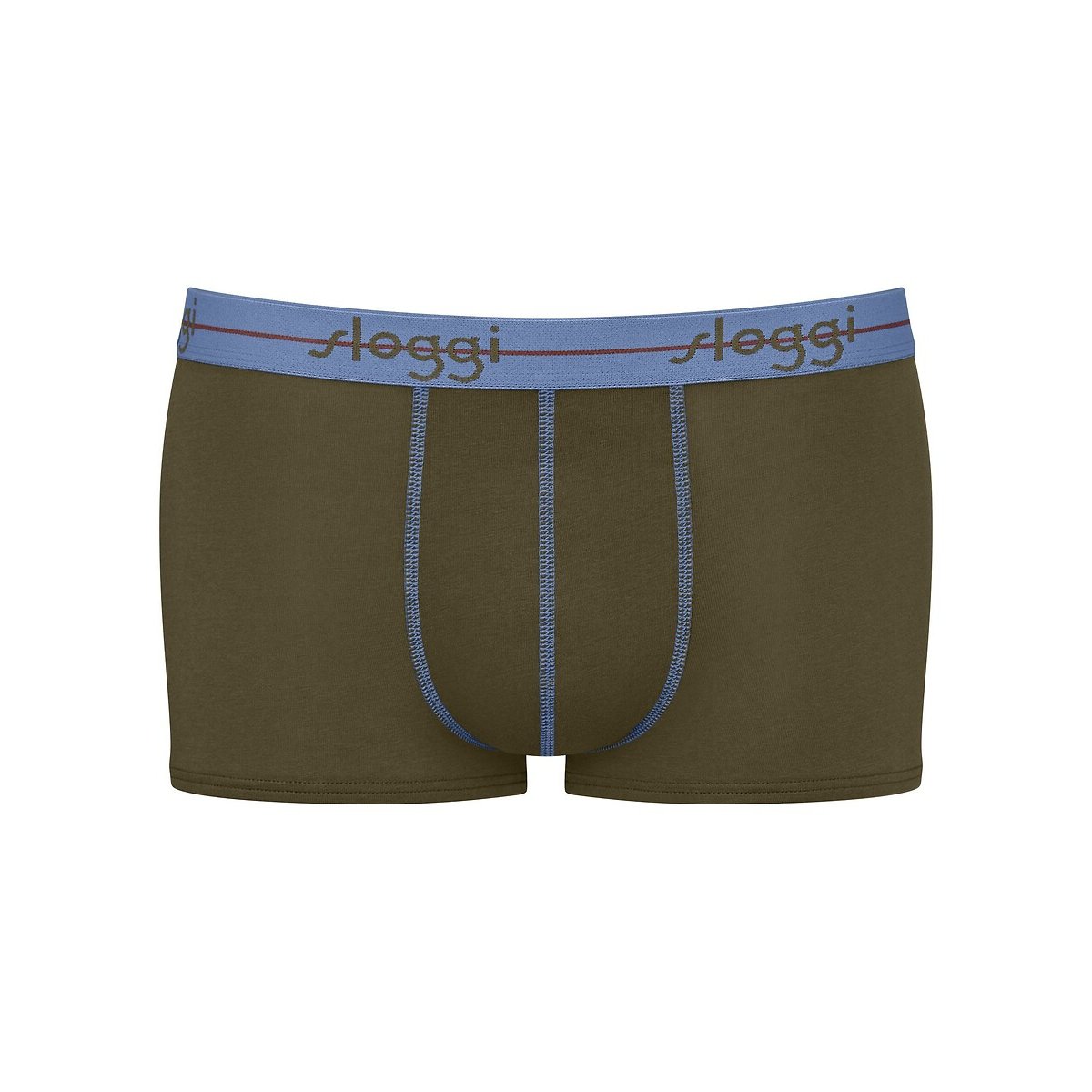 Lot de 2 boxers Start kaki + bleu, SLOGGI