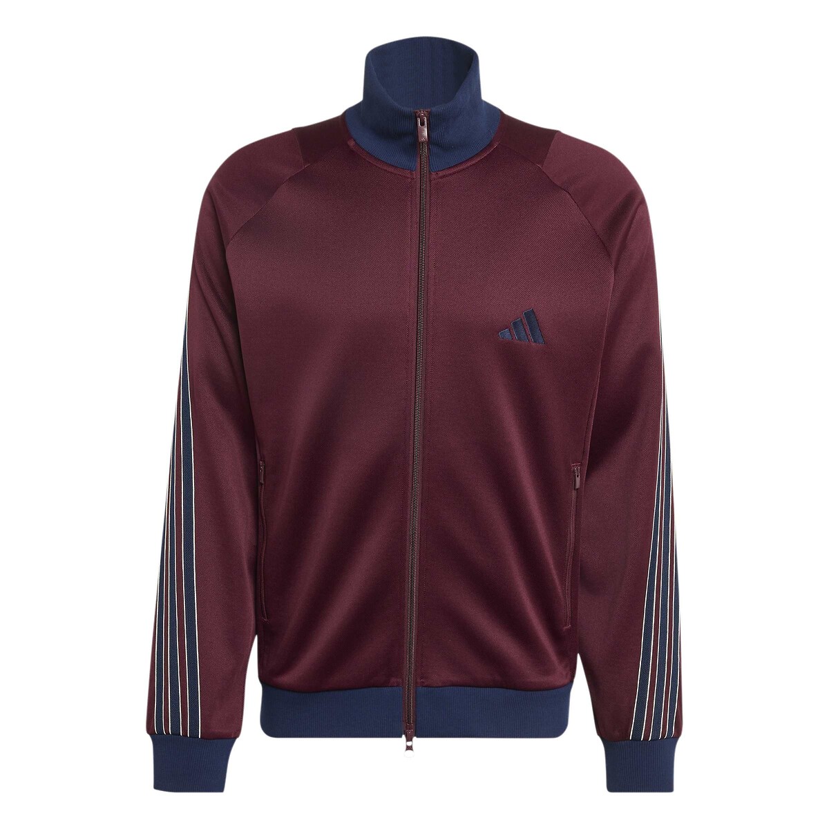 Sweat col montant marron foncé, ADIDAS SPORTSWEAR