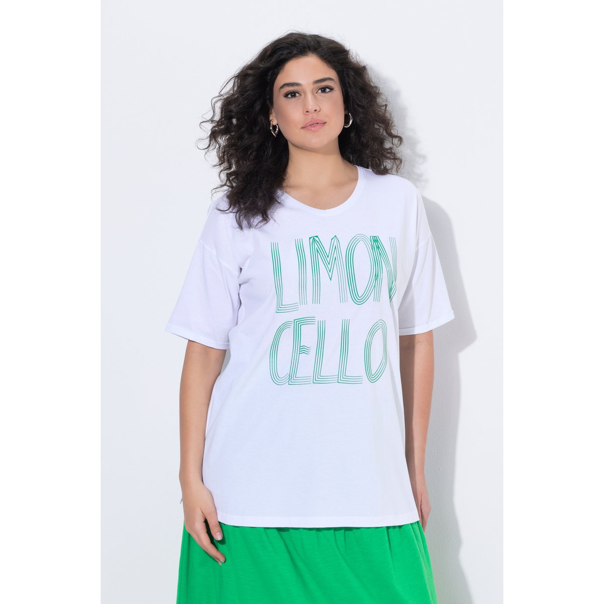 T-shirt oversize Limoncello blanc neige, ULLA POPKEN