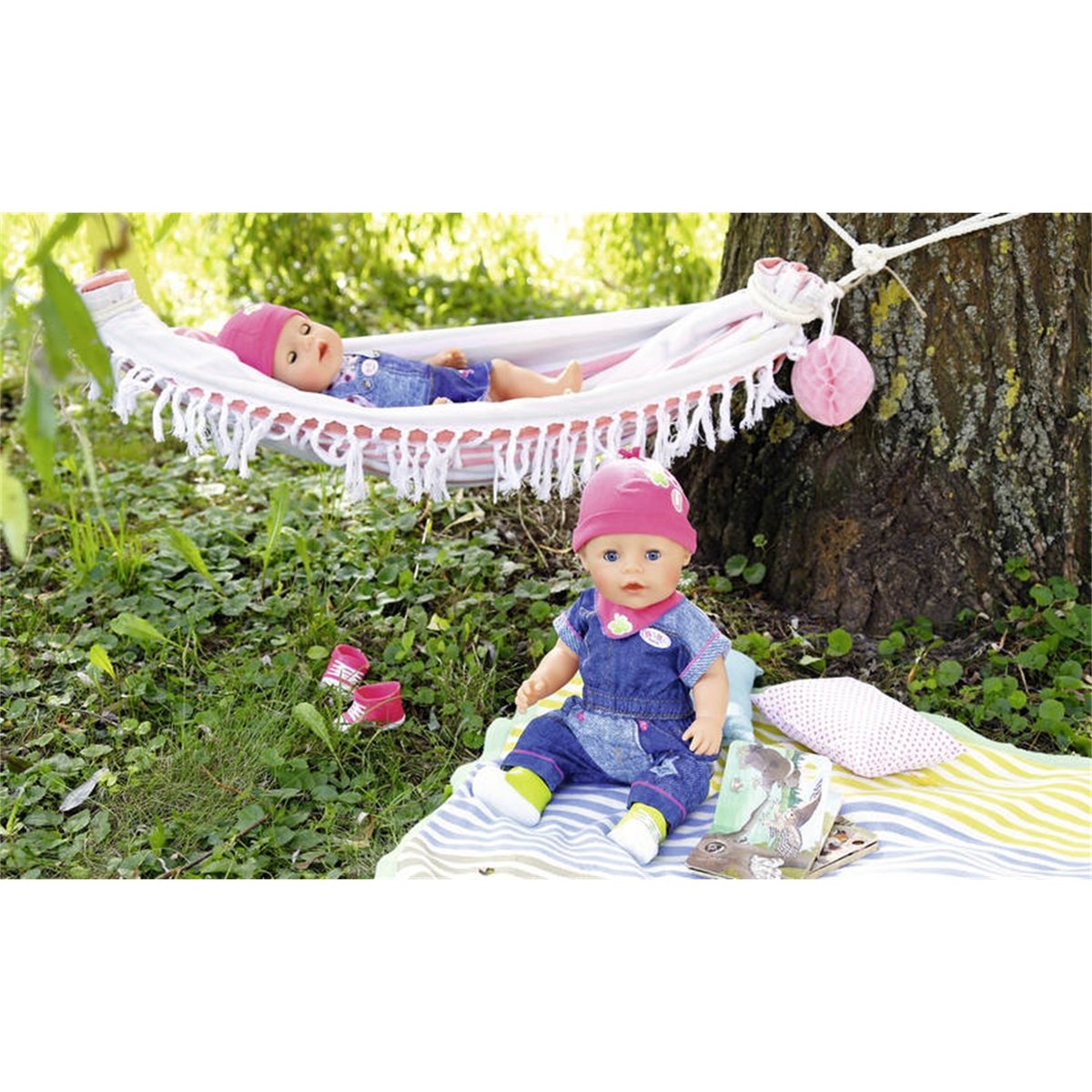 Baby born Deluxe Jeans Outfit 43 cm multicolore, ZAPF CREATION