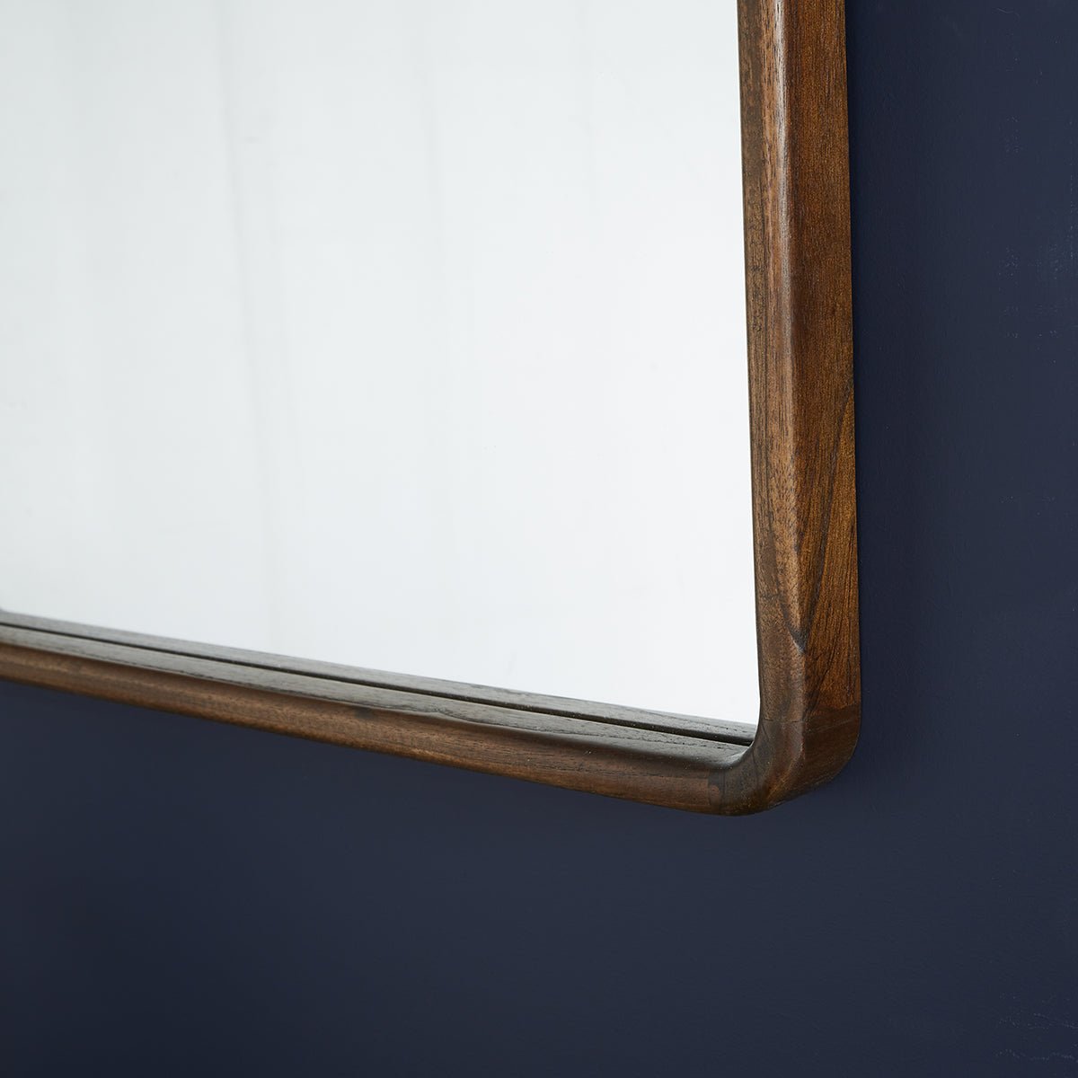 Miroir en bois massif 80x60 cm VINTAGE marron, BERAH GETAH