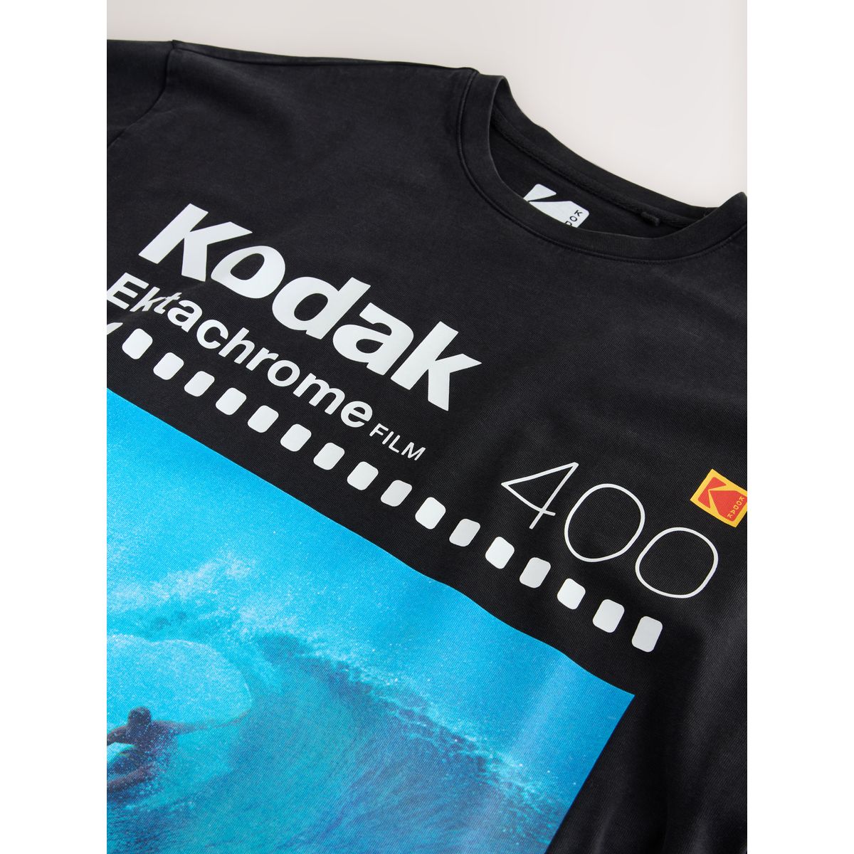 T-shirt à motif kodak edit noir, NEXT