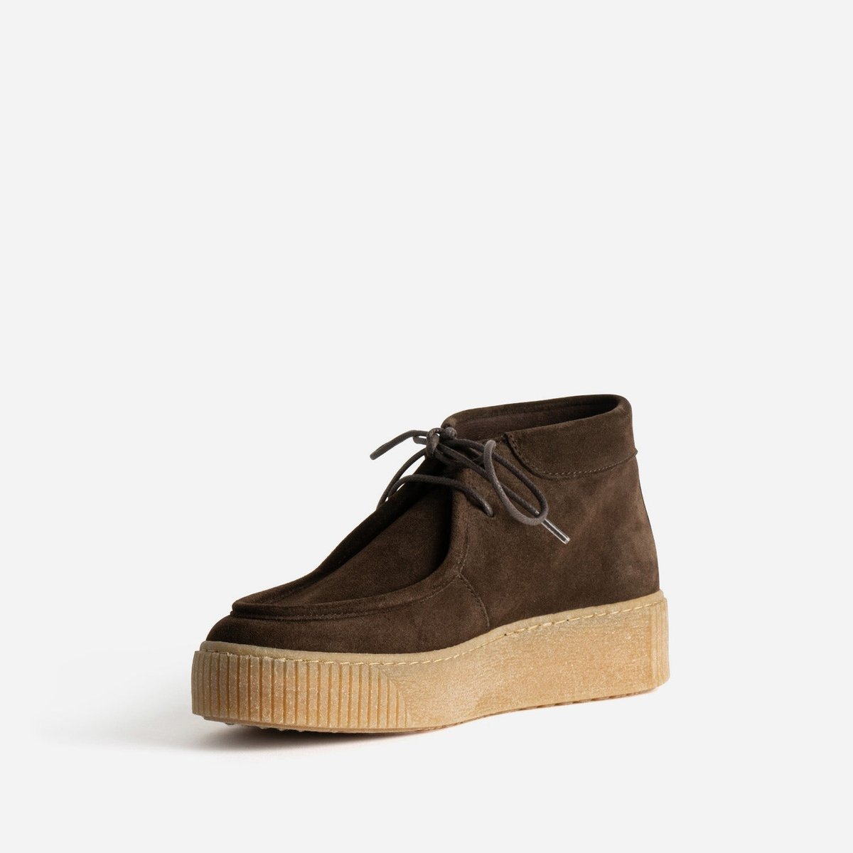 Boots en cuir LAYINA chocolat, ERAM