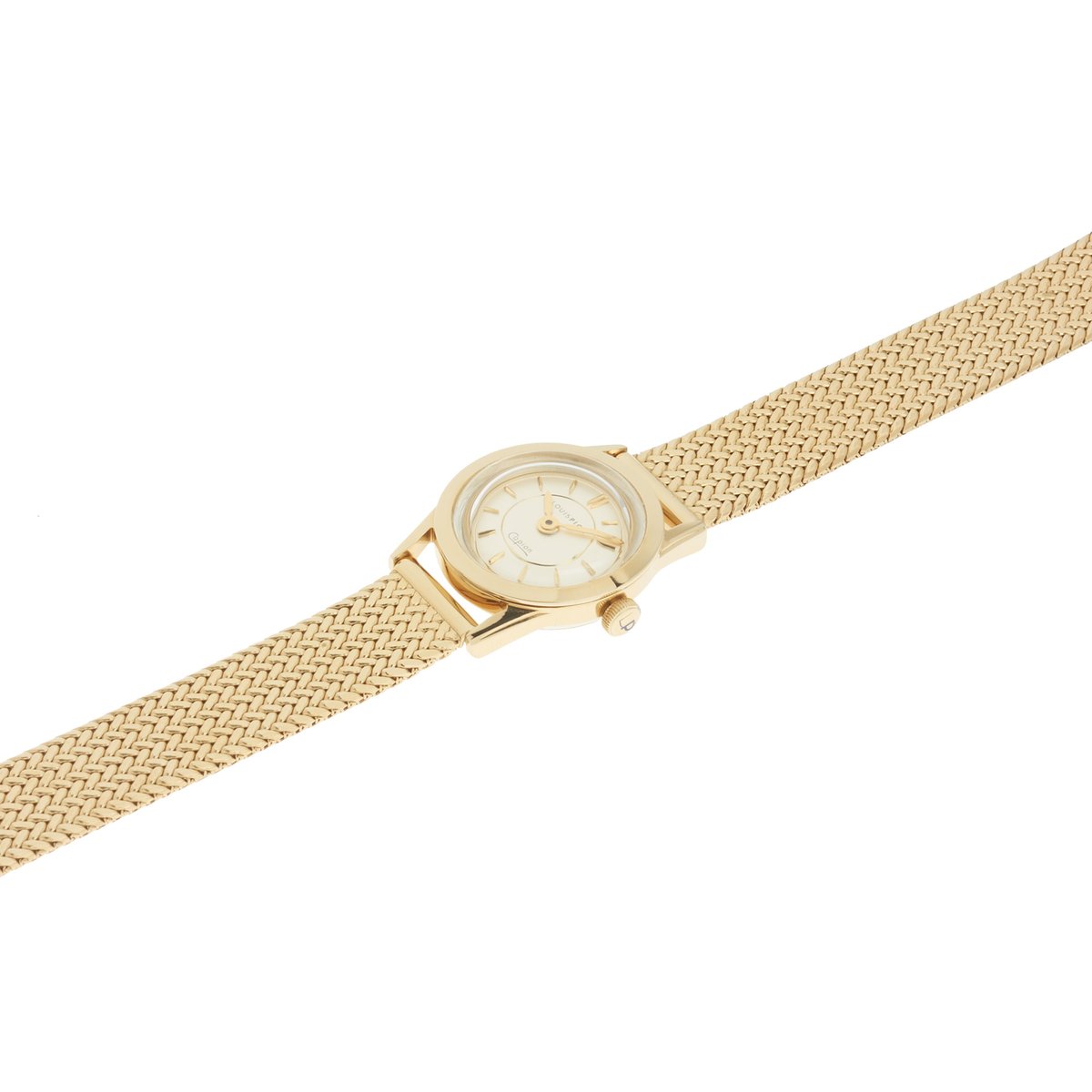 Montre Analogique CAPION doré beige doré, LOUIS PION