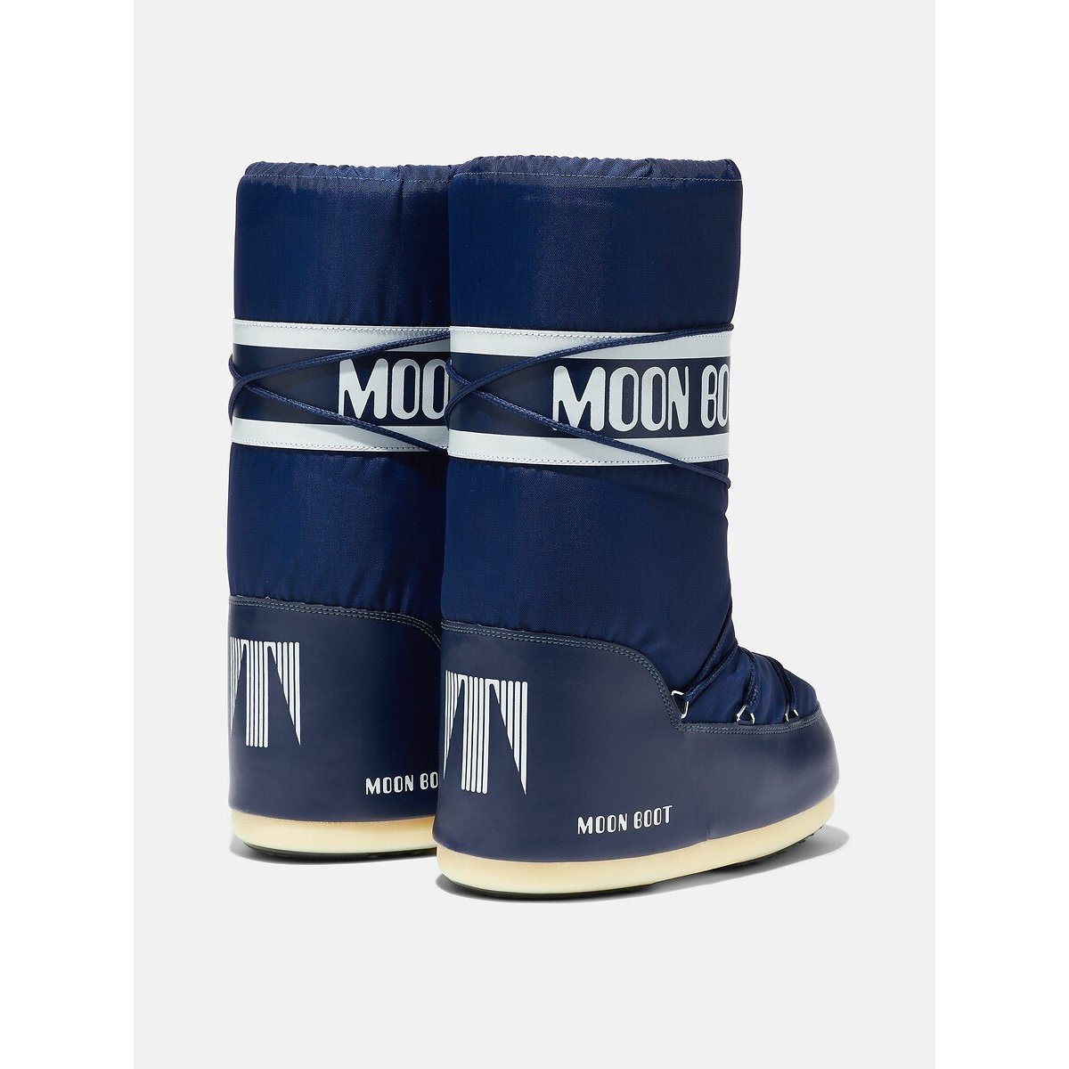 Moonboots Icon nylon marineblauw, MOON BOOT