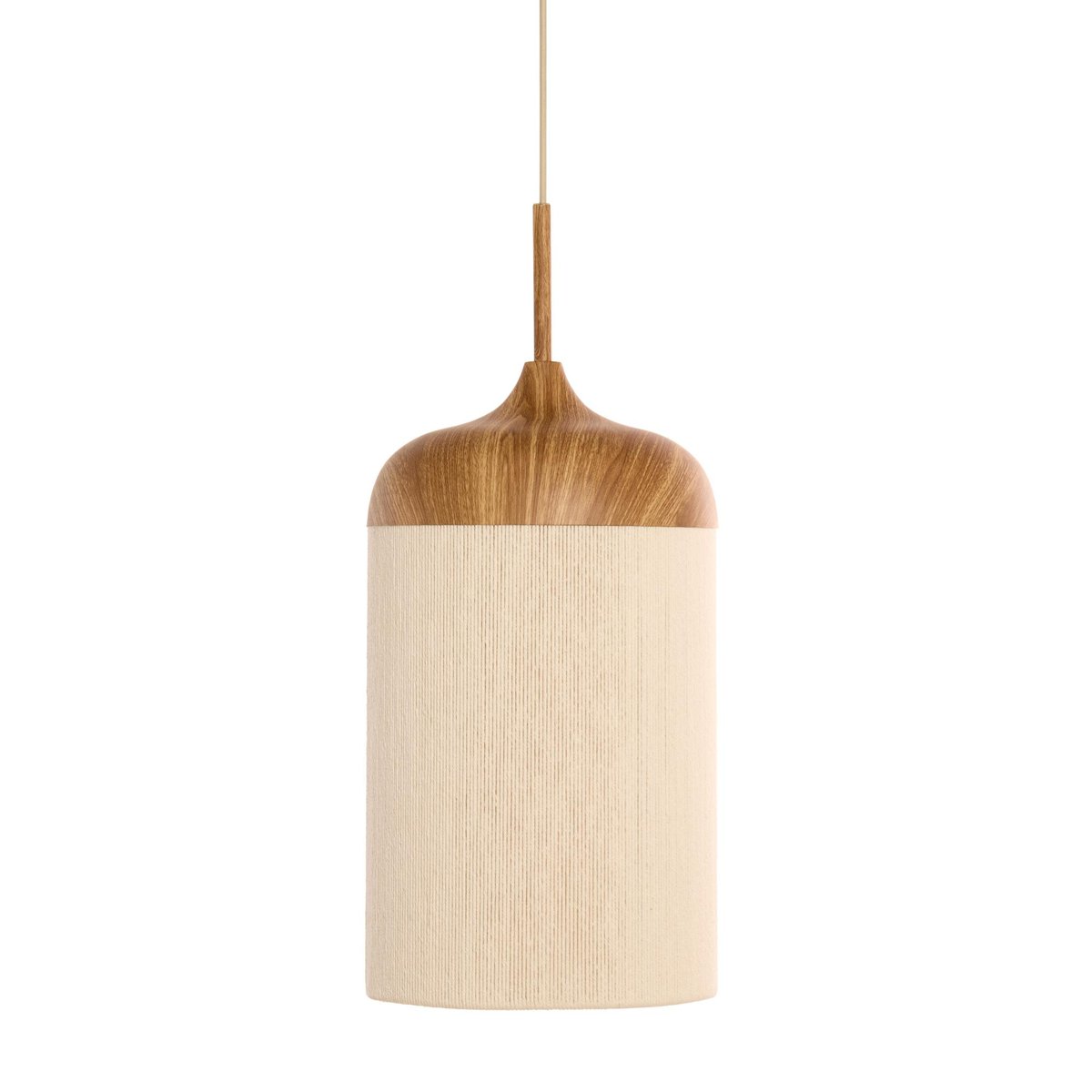 Lampe Suspendue Métal DANIA crème, LIGHT & LIVING 