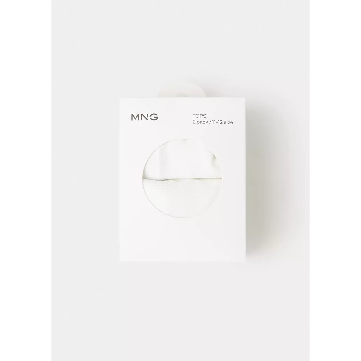 Lot 2 tops blanc cassé, MANGO KIDS