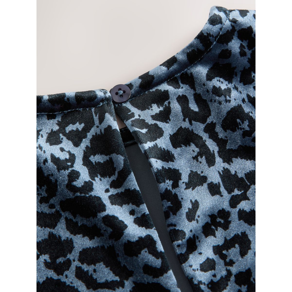 Combinaison en velours imprimé animal imprimé animal bleu sarcelle, NEXT