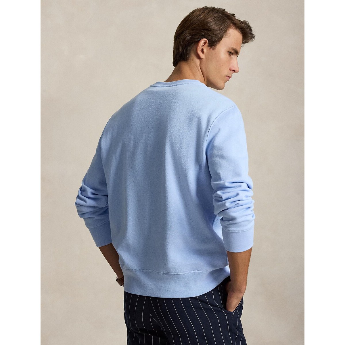 Polo Bear trui in molton lichtblauw, POLO RALPH LAUREN