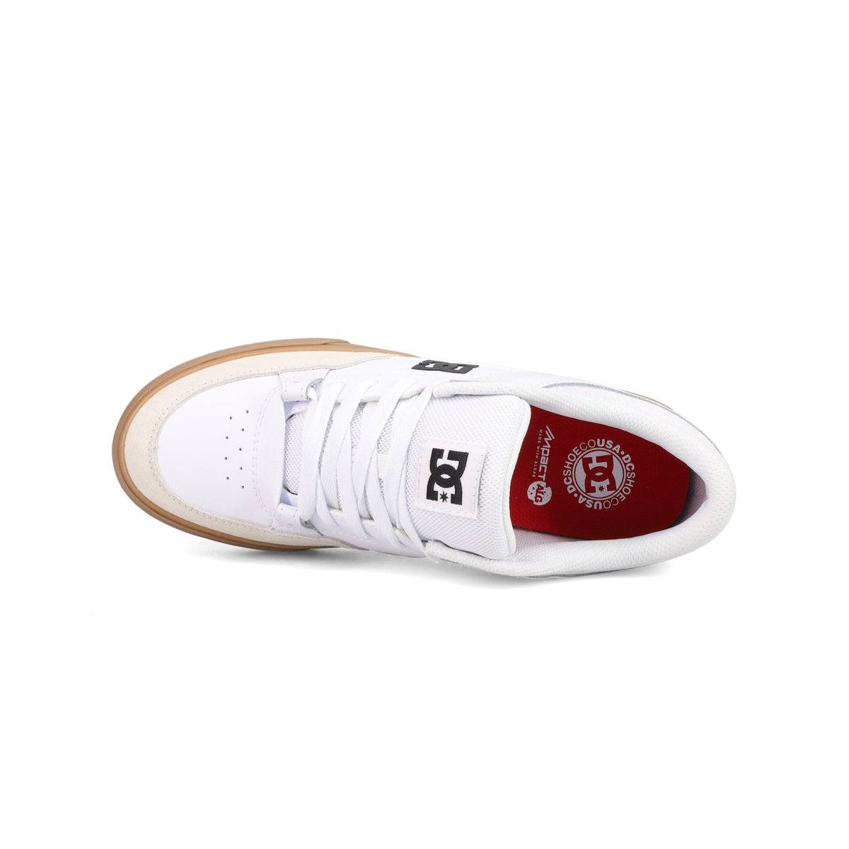 Baskets ONYX S. blanc white/gum, DC SHOES