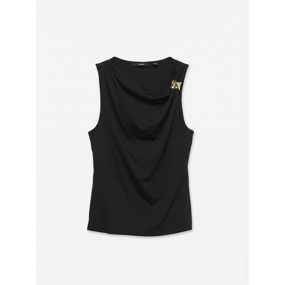 Top sans manches avec déttail doré noir, VERO MODA